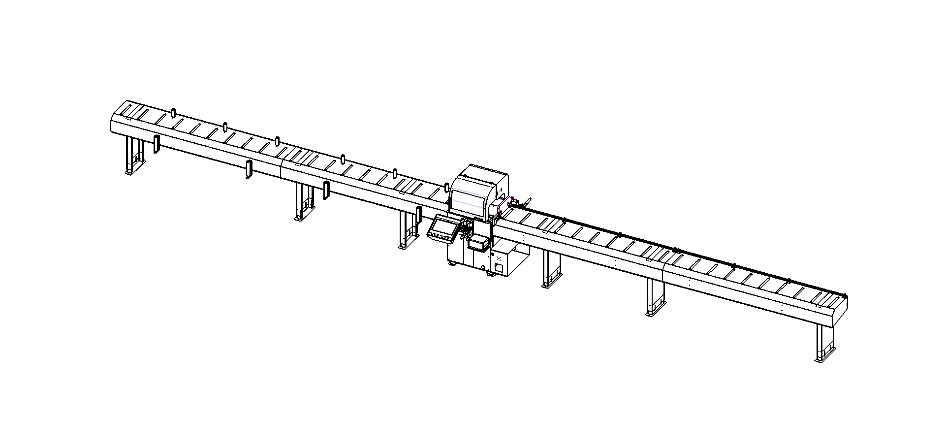 RQ-2011H - Roller Shutter Box & Roller Shutter Profile Cutting Machine